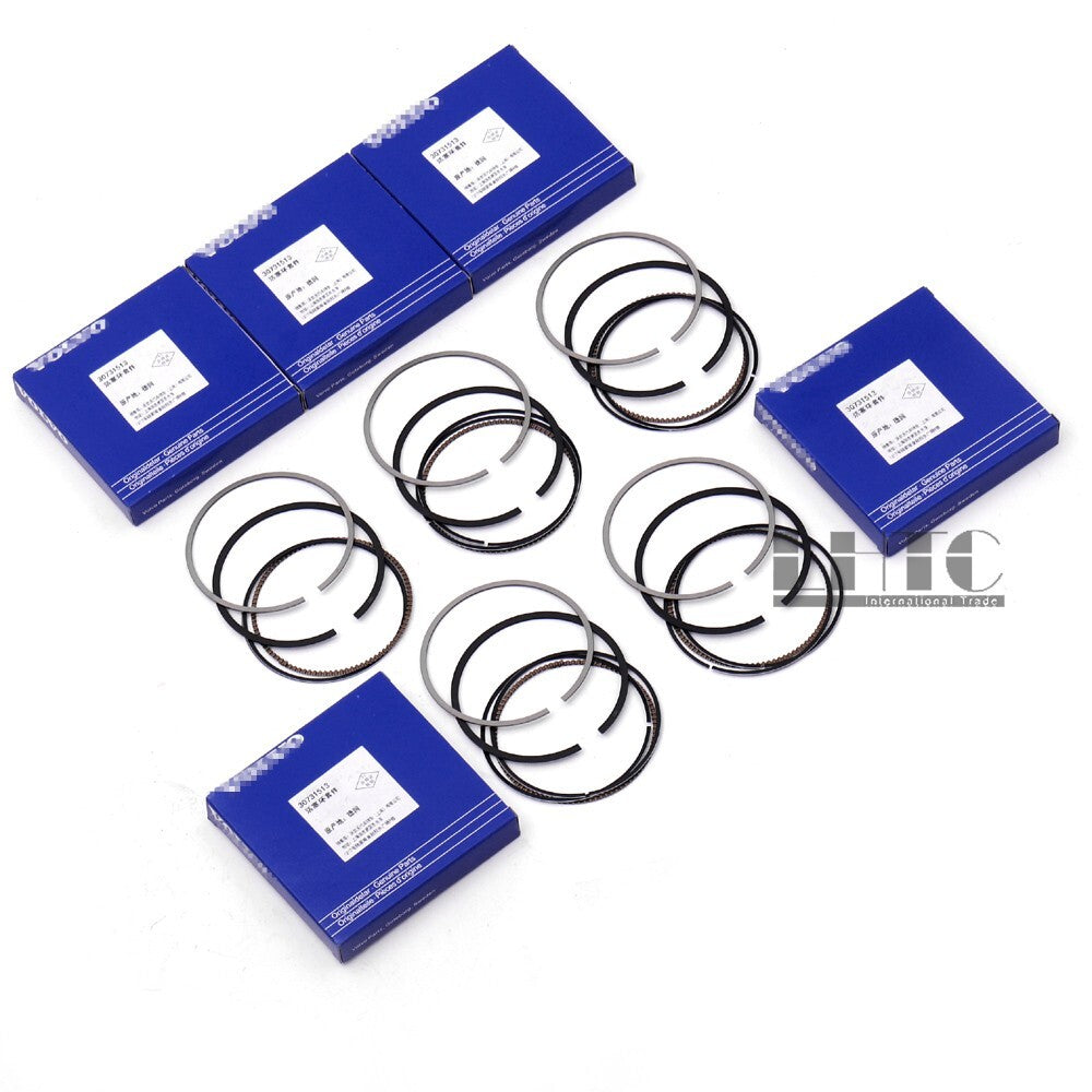 ya 3 6.25.2 5x Piston Rings Set STD for Volvo S60 V40 XC60 2.5T L5 B5254T12 B5254T14