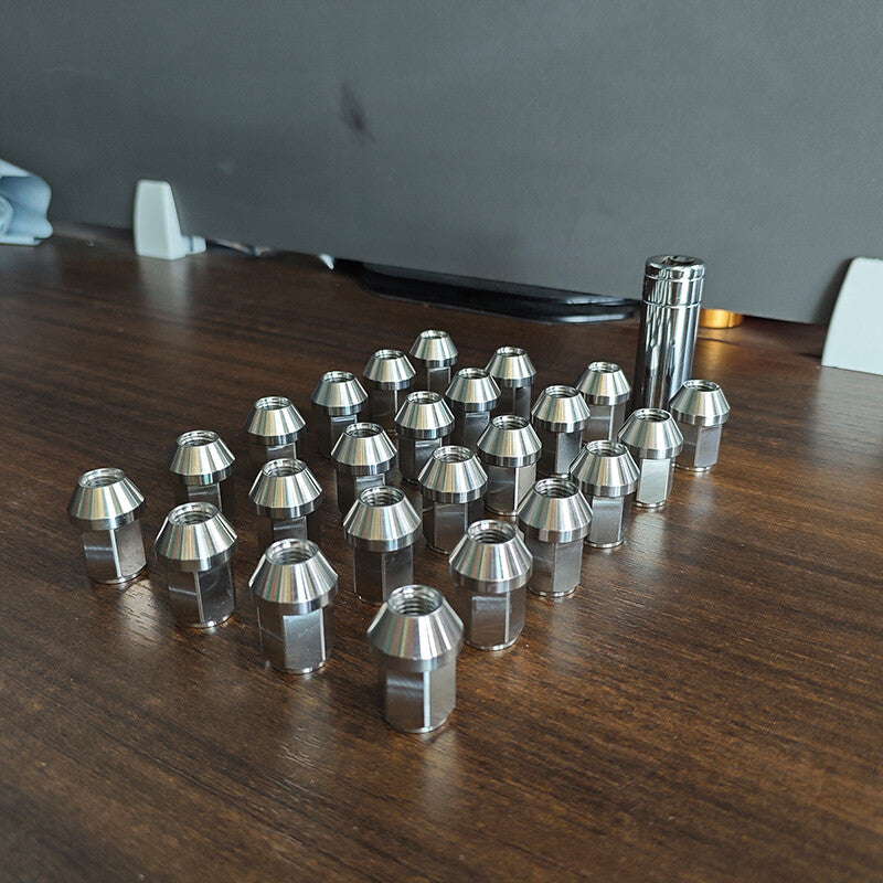 ya 8 5.27.2 24 Pack M14x1.5 Lug Nuts Wheel Nuts Lug Nuts 19mm Hex 35mm High Stainless Steel 
