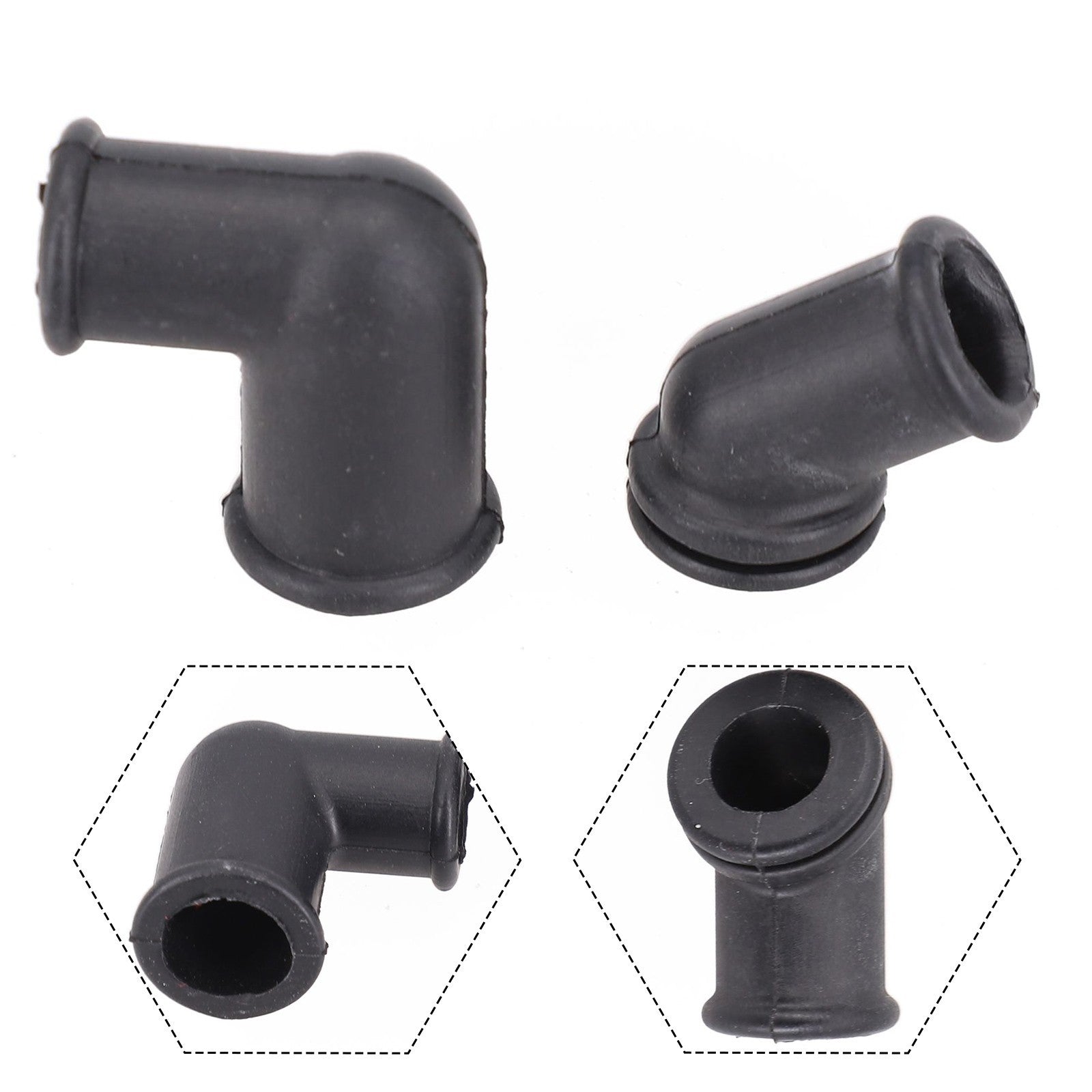 ya 14 High Performance Rotary Breather Tube Set for 692187  692189 Grommets OEM