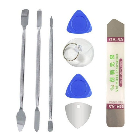 ya 26 Manual Disassembly Tool 8pcs Bimetallic Head Pry Lever Metal Spudgers Collection