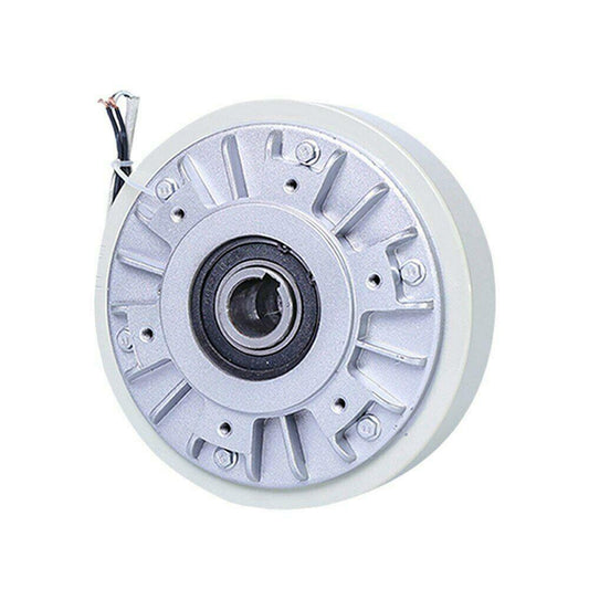 12Nm magnetic powder brake hollow shaft DC clutch air shaft control