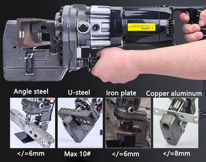 ya 26 1300W Electric Hydraulic Punching Machine Angle Iron Channel Steel Punching Tool