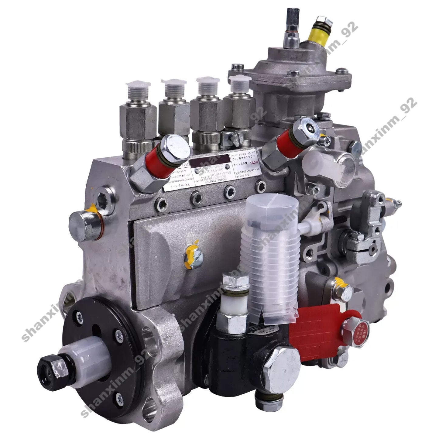 ya 27 7.2 Fuel Pump 101041-9260 101405-3350 For Komatsu PC160LC-4KA Engine SAA4D102