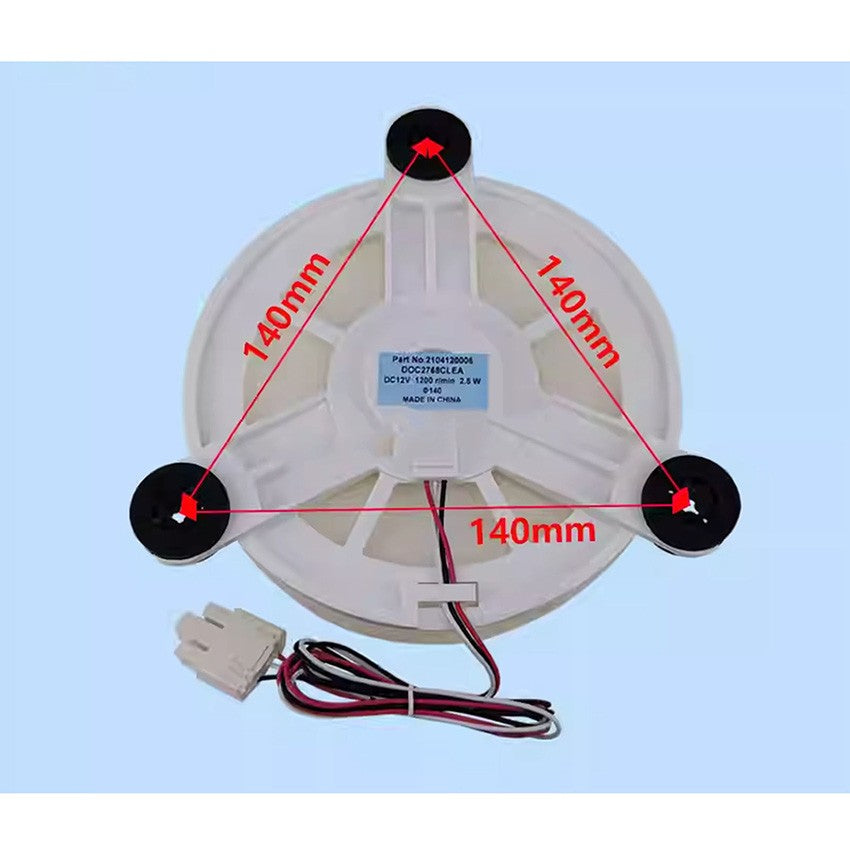 ya 26 2104120006 D0C2768CLEA DC12V Reigeration Fan Fan Motor Accessories for Ace 