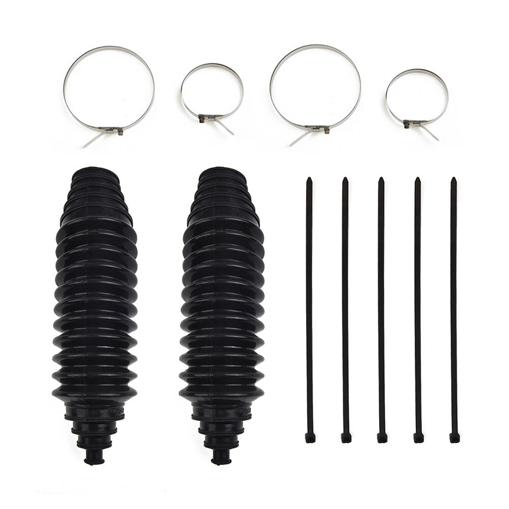 ya 5 8.7 Silicone Rack Pinion Steering Gaiter Pinion Boots+Cable Ties+Clamp Kit