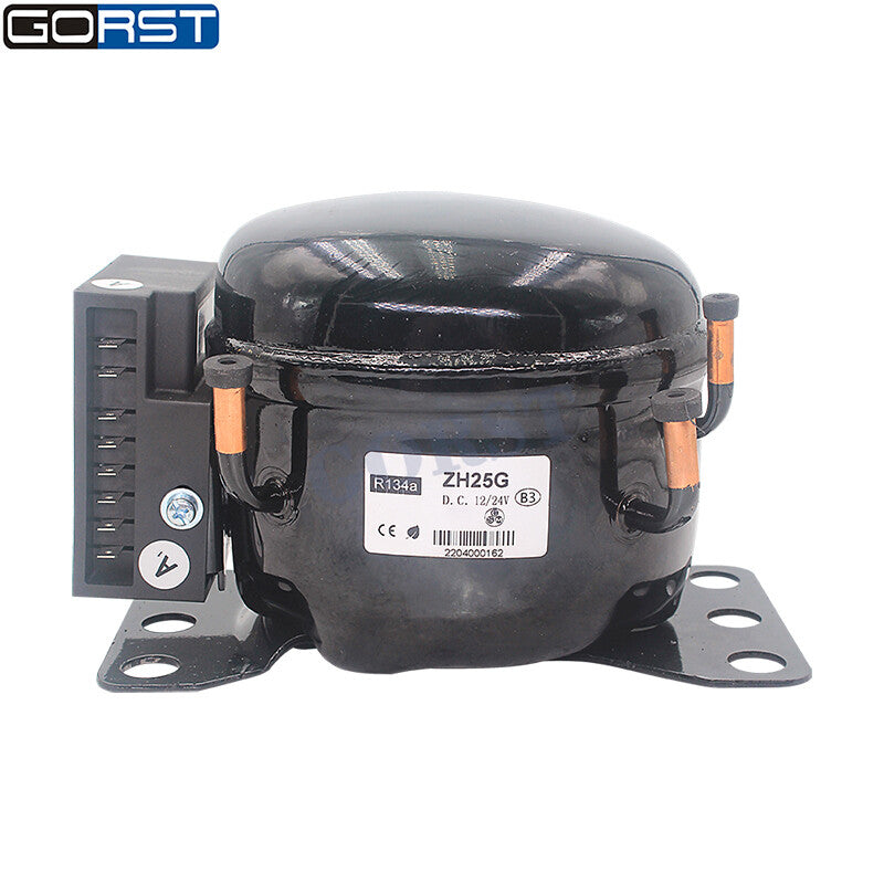 ya 7 6.11 12V 24V DC Car Refrigeration Air Compressor Fridge zer Marine Solar QDZH25G