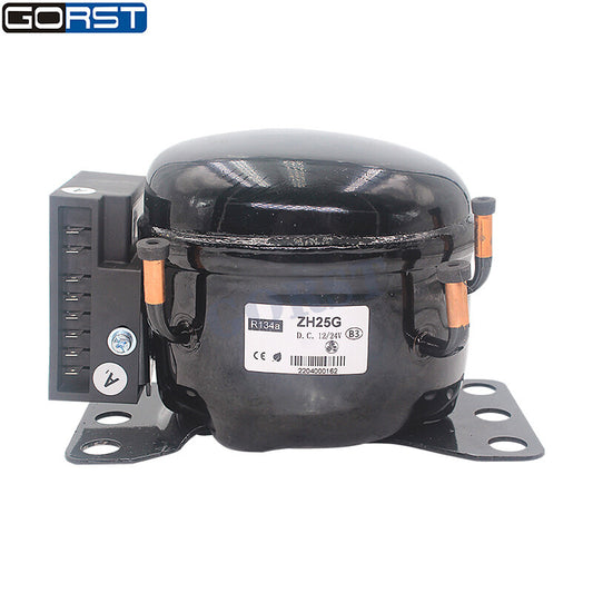 ya 7 6.11 12V 24V DC Car Refrigeration Air Compressor Fridge zer Marine Solar QDZH25G