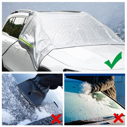 ya 5 8.7 Windshield Cover Large Cover Car Windshield Cover Winter Frost Protection!