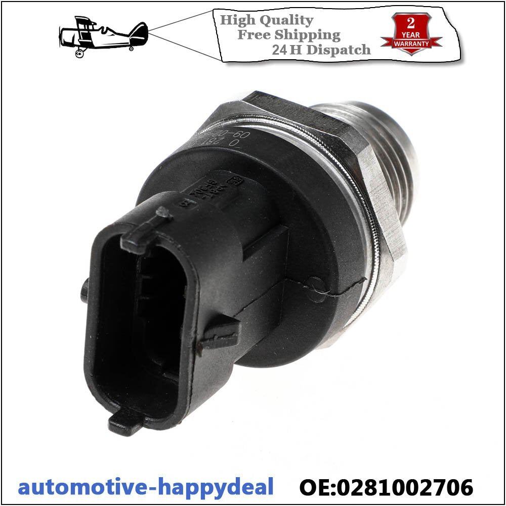 ya 1 8.5.3 0281002706 FUEL RAIL PRESSURE SENSOR for for Volvo for VAUXHALL for Fiat for Saab