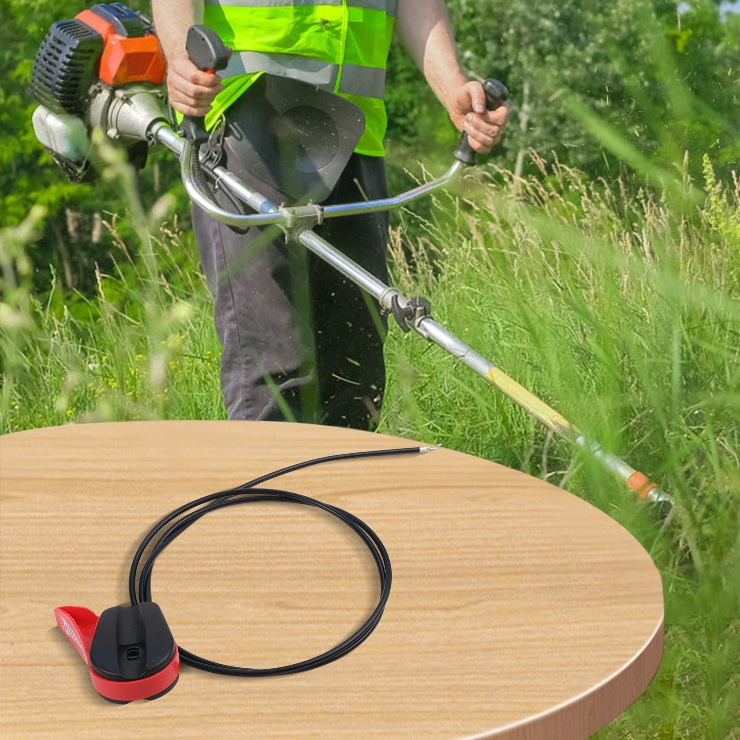 ya 14 Coated Cable Mowers Parts Plastic Practical Replacement Yard Accessories