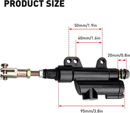 ya 5 8.7 Rear Brake Master Cylinder Coolster 0.4¡± for Baja for SSR 125cc 110cc 140cc 90cc