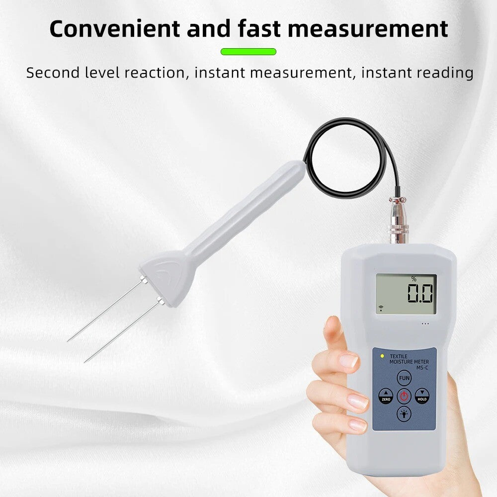 ya 26 MS-C for Cotton Wool-Spinning Spindle Cheese Towel Silk Moisture Meter Tester