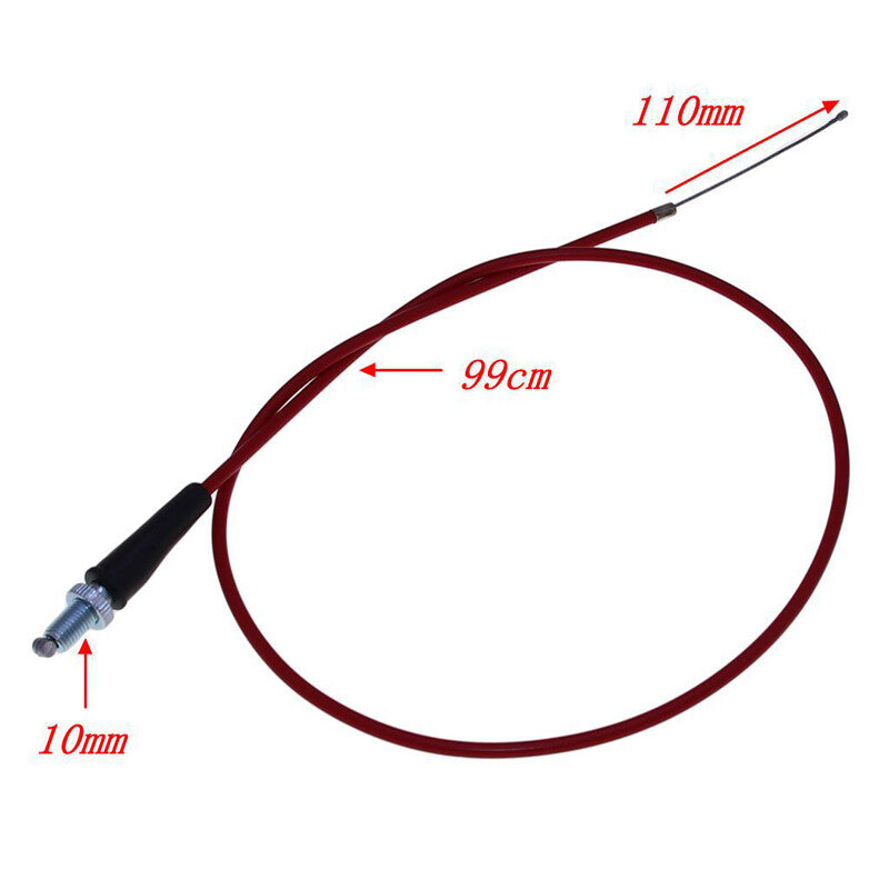 ya 3 6.25 39 Thumb Throttle Cable Rubber & Metal Fit For Motorcycle ATV 125cc 150cc Part