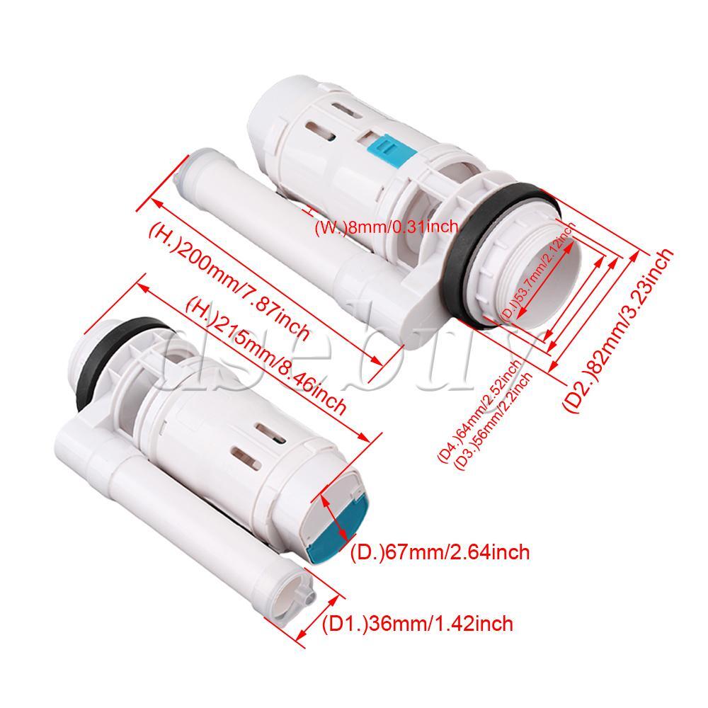 ya 14 Toilet Cistern Dual Flush Fill Drain Valve Replacement 18cm Height
