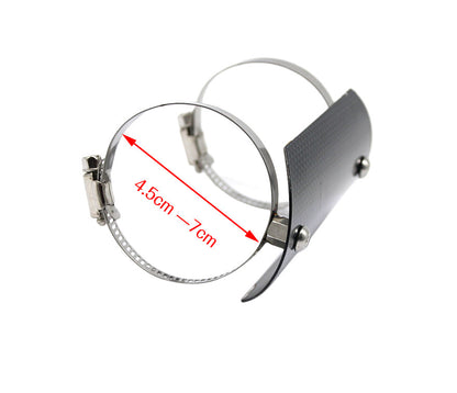 ya 5 8.7 1PC Blue Stainless Steel System Muffler Cover diameter 4.5-7 cm