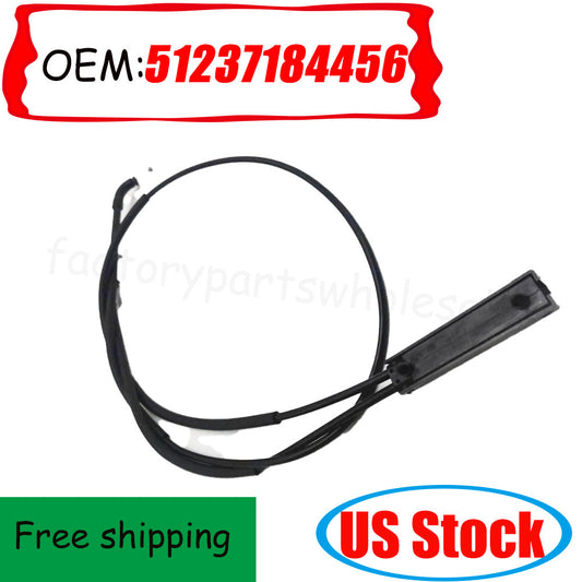 ya 10 5.28.3 Engine Hood Release Cable Wire for 2007-2014 for BMW X5 E70 51237184456