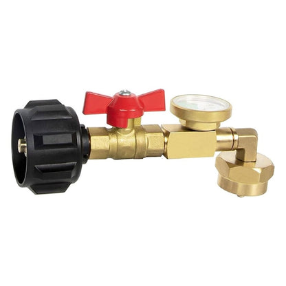 ya 14 Propane Adapter Fast and Safe Propane Bottle Inflator with Night Glow Gauge