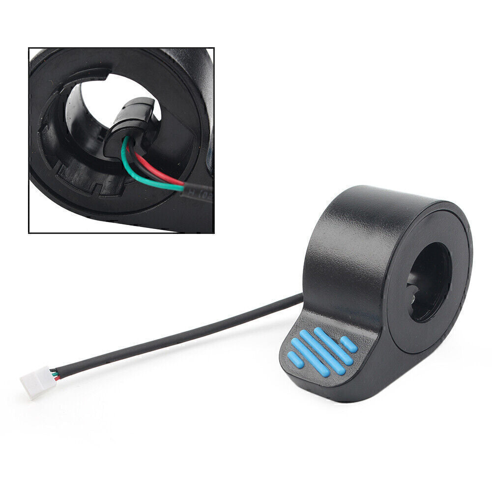 ya 9 6.5.2 Fit Ninebot ES1-3/ES4 Electric Scooter Throttle Finger Button Accelerator Black