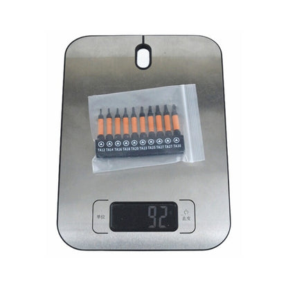 ya 26 10Pieces AntiSlip Triangles Screwdriver Drill Bit For Professio l Use TA27 TA27