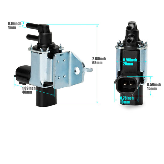 ya 4 6.17.2 2-Piece VIAS Control Solenoid Valve for Nissan for Altima Maxima Quest Fontier 3.5 4.0L