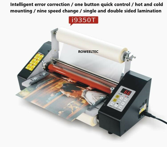 13  (330mm) A3 Laminator Four Rollers Hot Roll Laminating Machine Newest version