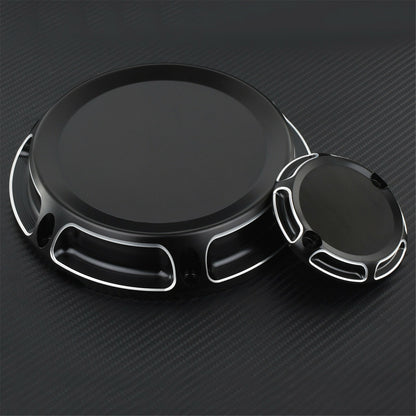 ya 5 8.7 Black CNC Derby Cover Timing Timer Cover Fit for Harley Sportster XL XR 2004-19