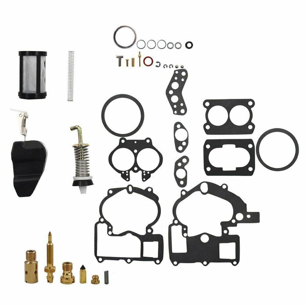 ya 2 7.16 Carburetor Repair Kit For Mercruiser 3.0L 4.3L 5.0L 5.7L 3302-804844002 Useful
