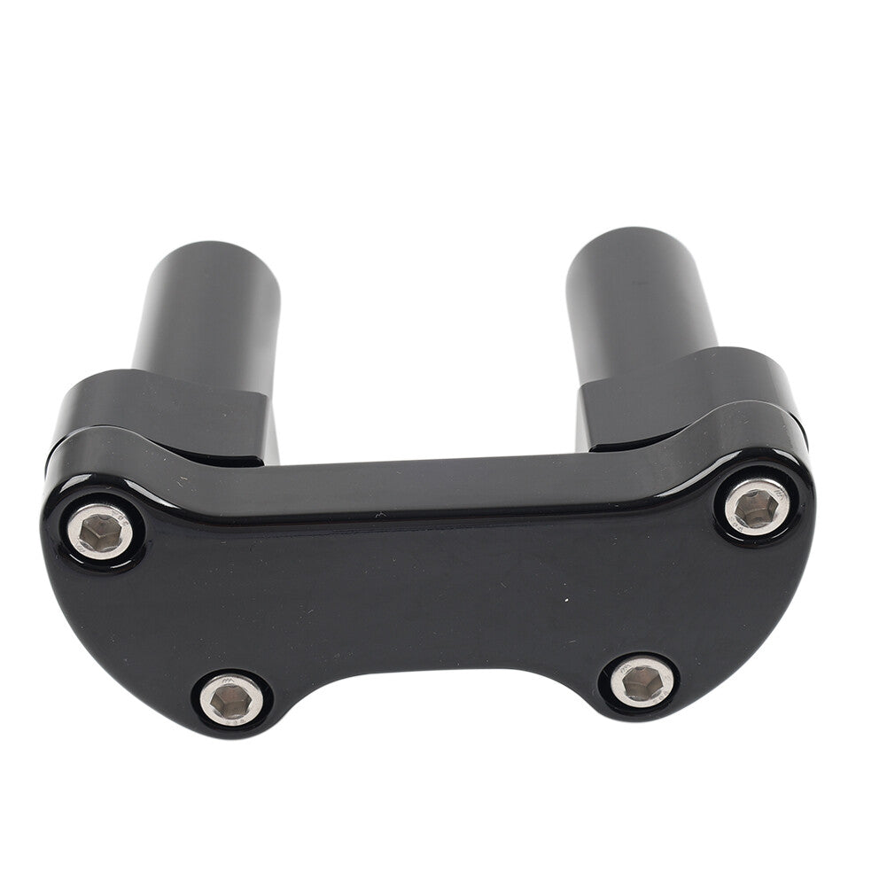 ya 5 8.7 4 Handlebar Risers Top Clamp Mount Fit for Harley Sportster Dyna Softail Road King