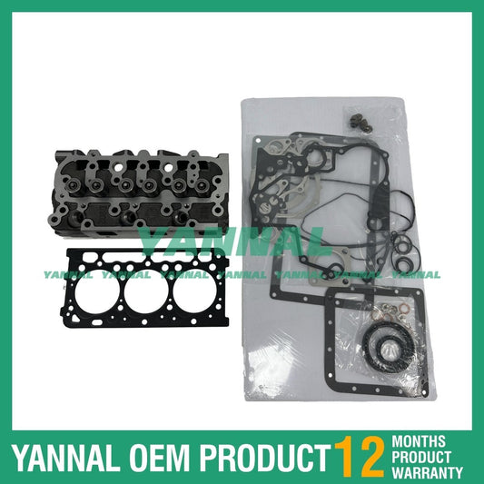 ya 27 7.2 Suitable for Kubota RTV900 KX41-3 BX24 BX2370D ZD323 cylinder head assy with full Gaksket