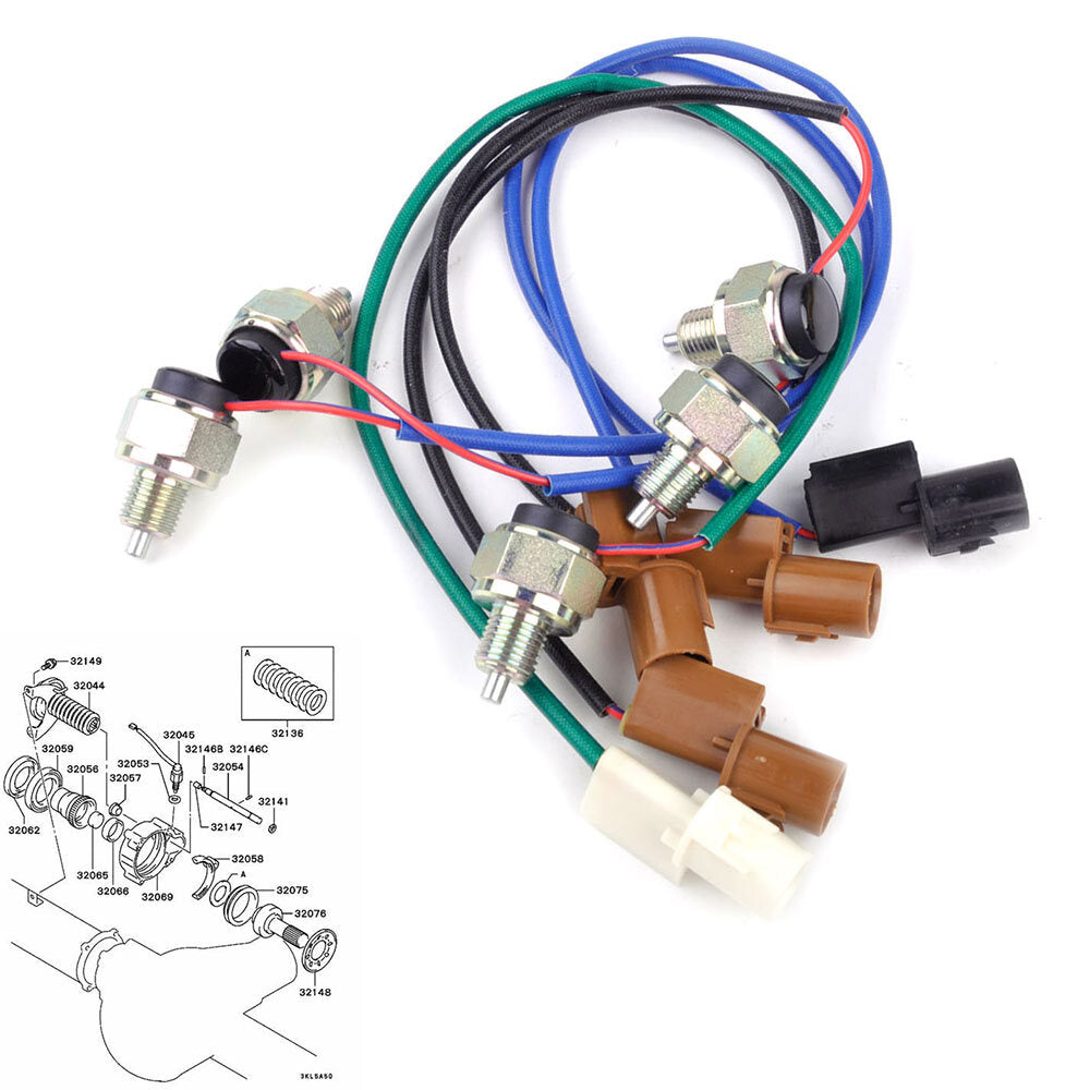 ya 5 8.7 Set of 5 for 01-06 for Mitsubishi Montero Gearbox Transfer Case Switch Kit