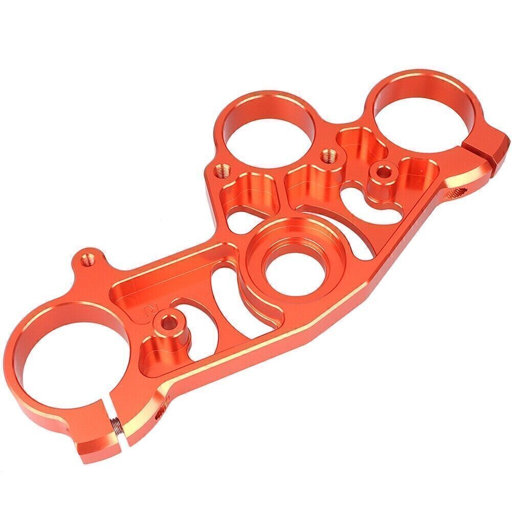 ya 5 8.7 1PC Triple Tree Front Upper Top Clamp for Yamaha YZF R1 2004 2005 2006 Orange