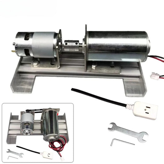 220V Double Bearing Mute Generator DIY High Voltage DC Motor 775 Motor