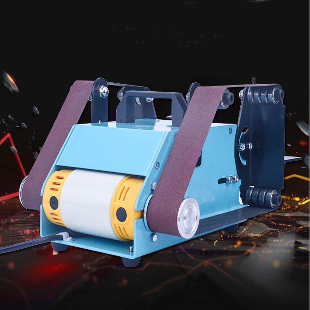 ya 17 950W Double Axis Electric Sander Sanding Belt Variable Speed Grinding Machine