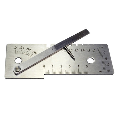 ya 14 Upgraded Stainless Steel 45 De Measuring Tools for Welding Gauge Weld Seam