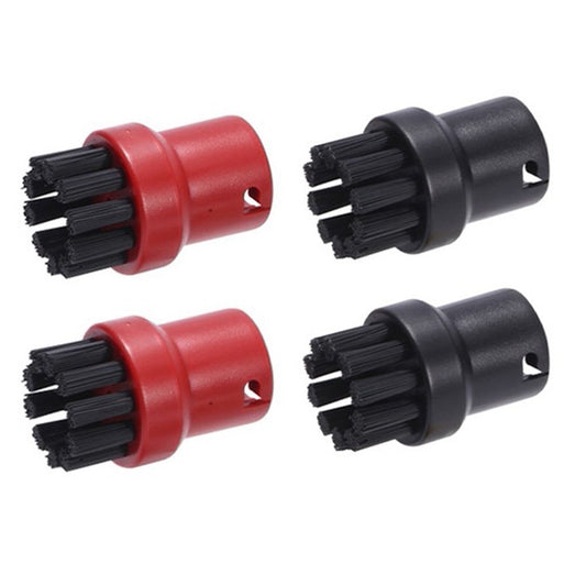 ya 25 new Round Brushes Nylon 2red+ 2black 4 Pcs/set Extension Nozzle