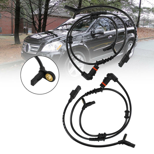 ya 1 8.5.2 Set 4pcs Front Rear ABS Speed Sensor for W164 ML350 ML320 D