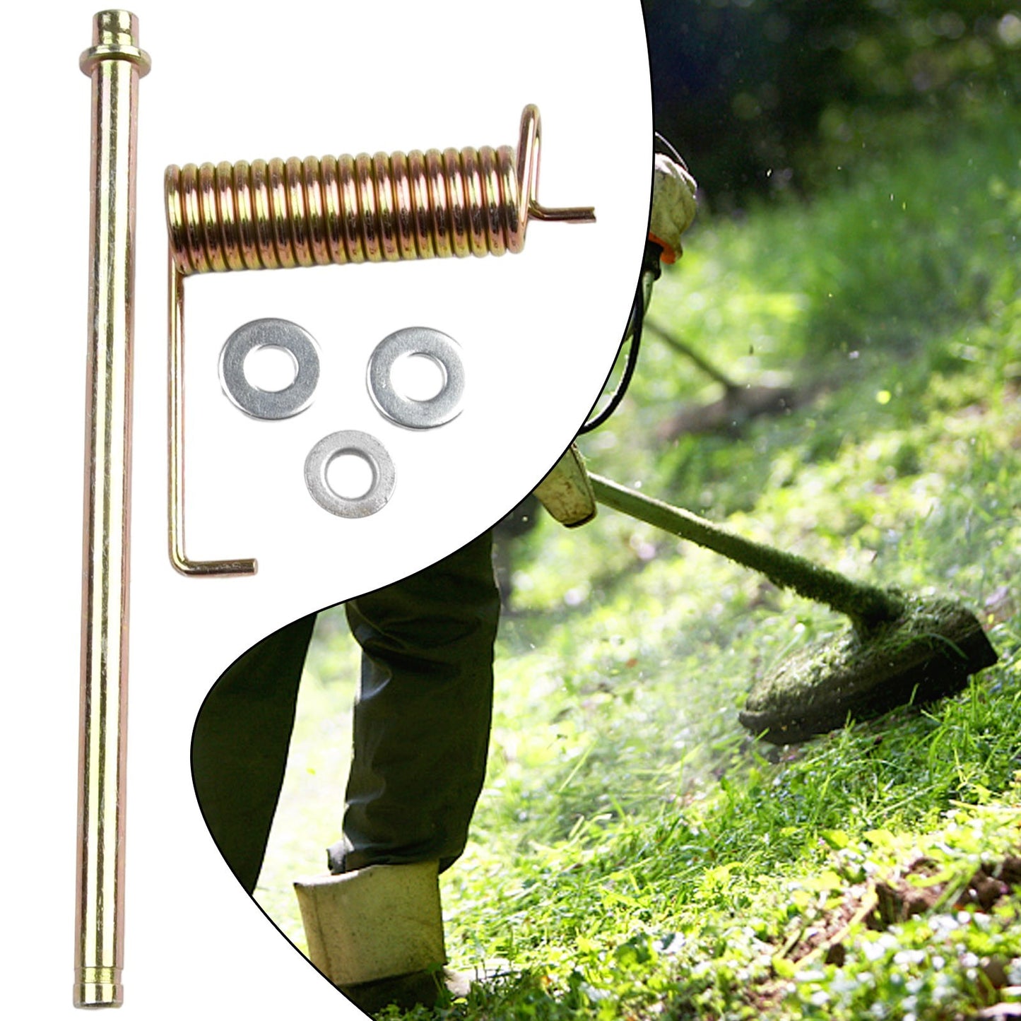 ya 14 For 42\ Mowever Deflector Mount Kit For Grass Trimmer High Quality