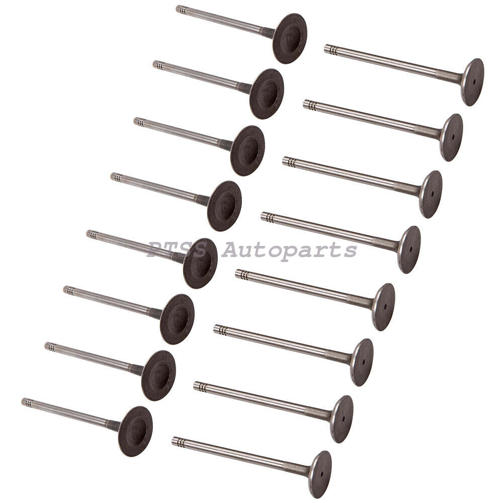 ya 3 6.25.3 16xOE Mahle Intake& Valves with Valve guide. Seal for Audi for VW 2.0T 1.8T