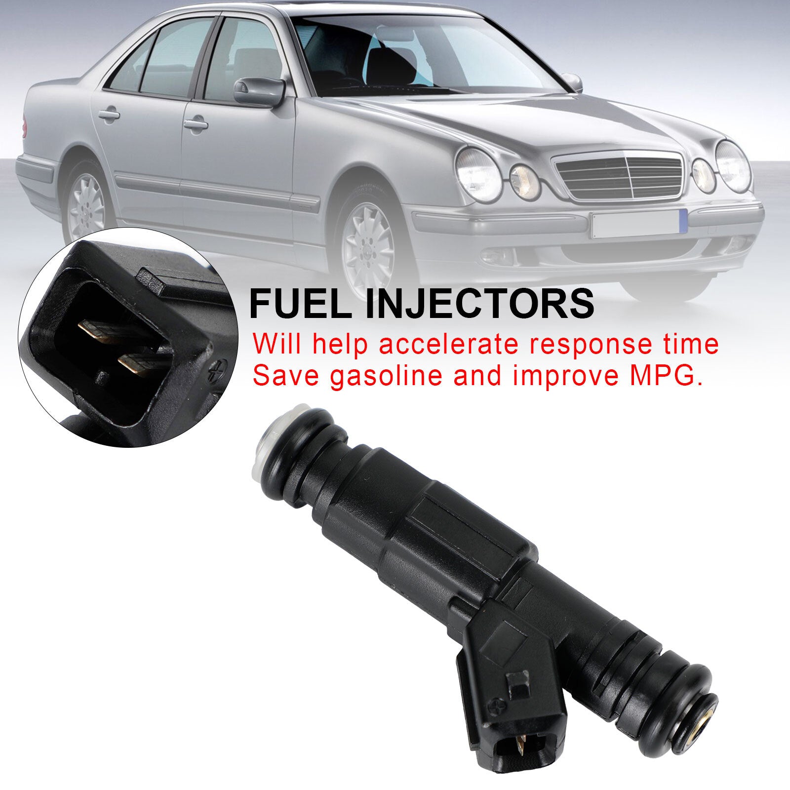 ya 1 8.5.3 1PCS Fuel Injector 0280155821 for Mercedes -for Benz W124 R129 W140 W202 W210 BS8 U1