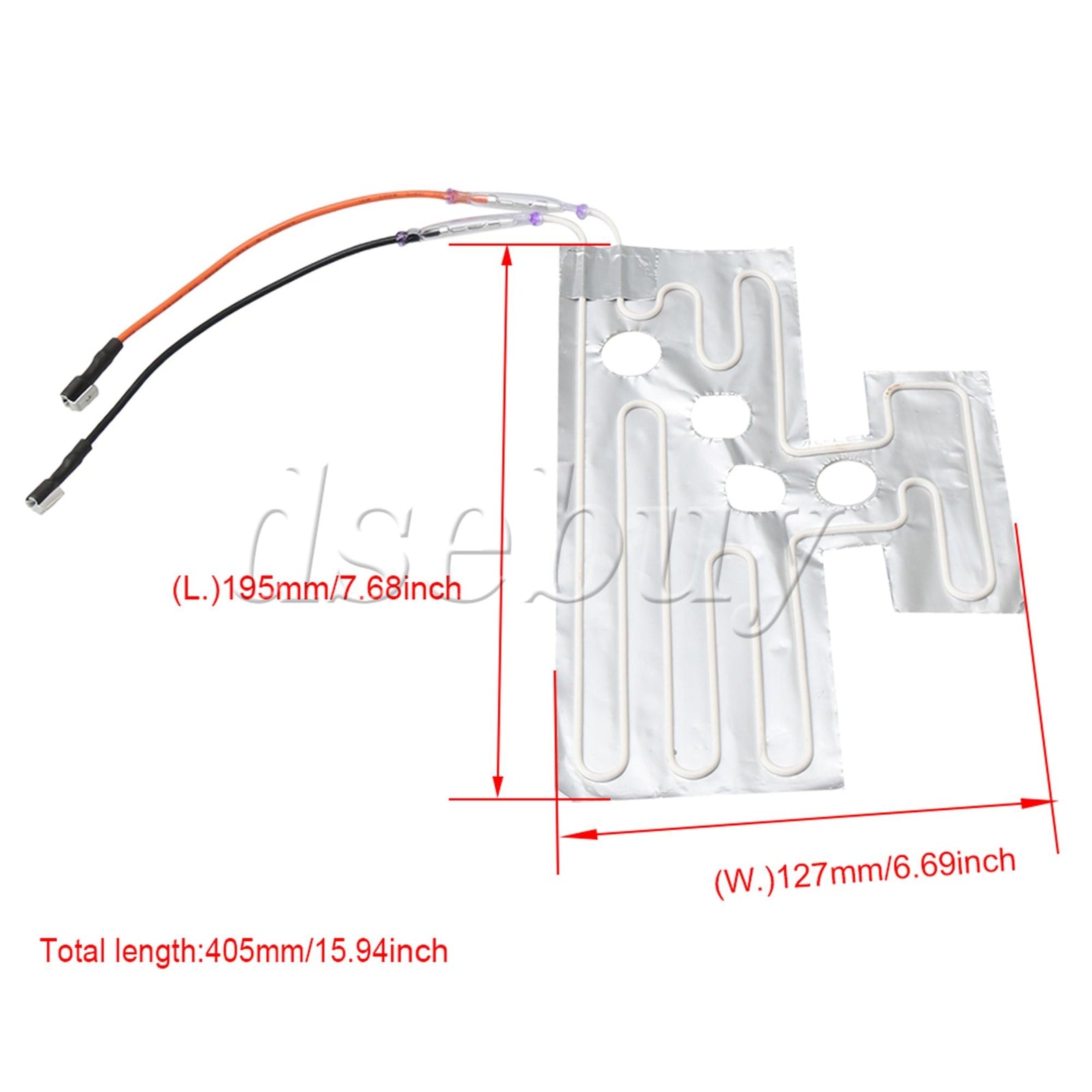 ya 26 Reigerator Garage Heater Kit 5303918301 AH900213 Replacement for 
