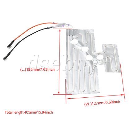 ya 26 Reigerator Garage Heater Kit 5303918301 AH900213 Replacement for 