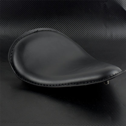 ya 5 8.7 Motorcycle Black Solo Driver Leather for SEAT Fit for Harley for Yamaha Chopper Bobber