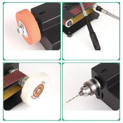 ya 17 Cutter 7-Speed Adjustment Multifunctio l Grinder Electric Belt Sander