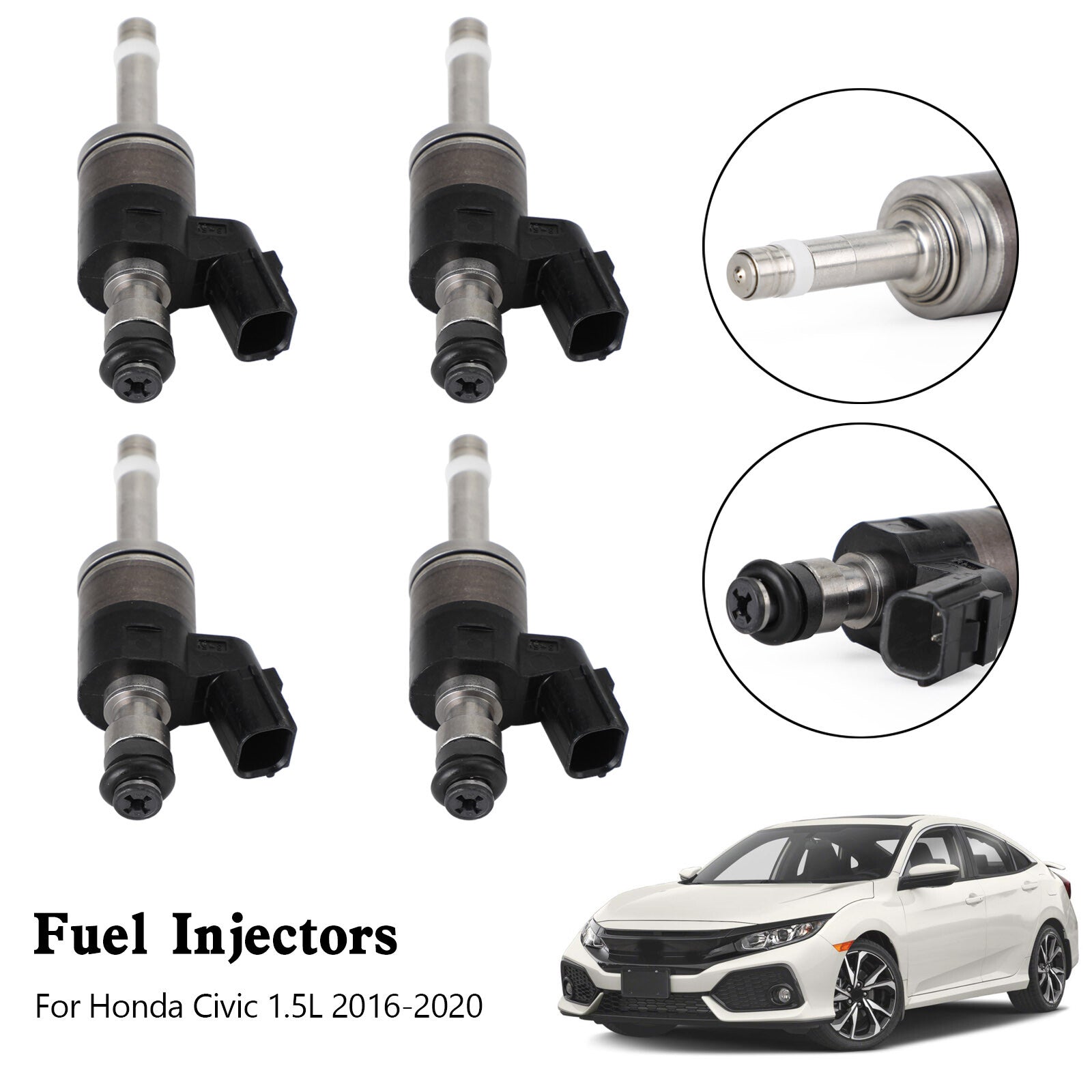 ya 1 8.12 baidi 4PCS Fuel Injectors 16010-59B-315 for Honda for Civic 1.5L 2016-2020 16010-59B-305