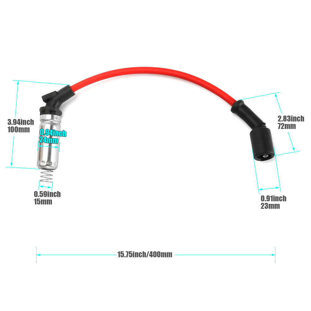 ya 5 8.7 SET OF 8 Spark Plug Wires for Chevy for GMC 1999-2006 LS1 VORTEC 4.8L 5.3L 6.0L