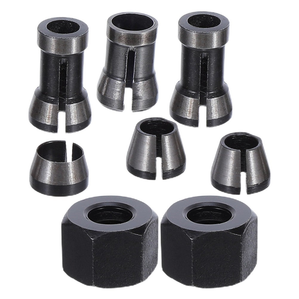 ya 14 8 Pcs Trimming Machine Chuck Collet Router Milling Tools Adaptor