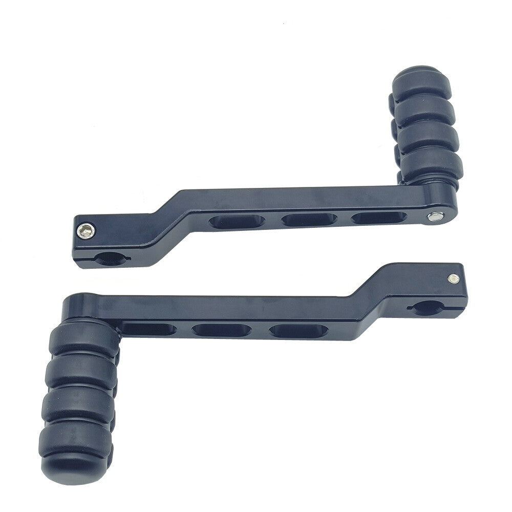 ya 5 8.7 Black heel toe gear shift lever with transmission pin for Harley Road Glide Road King