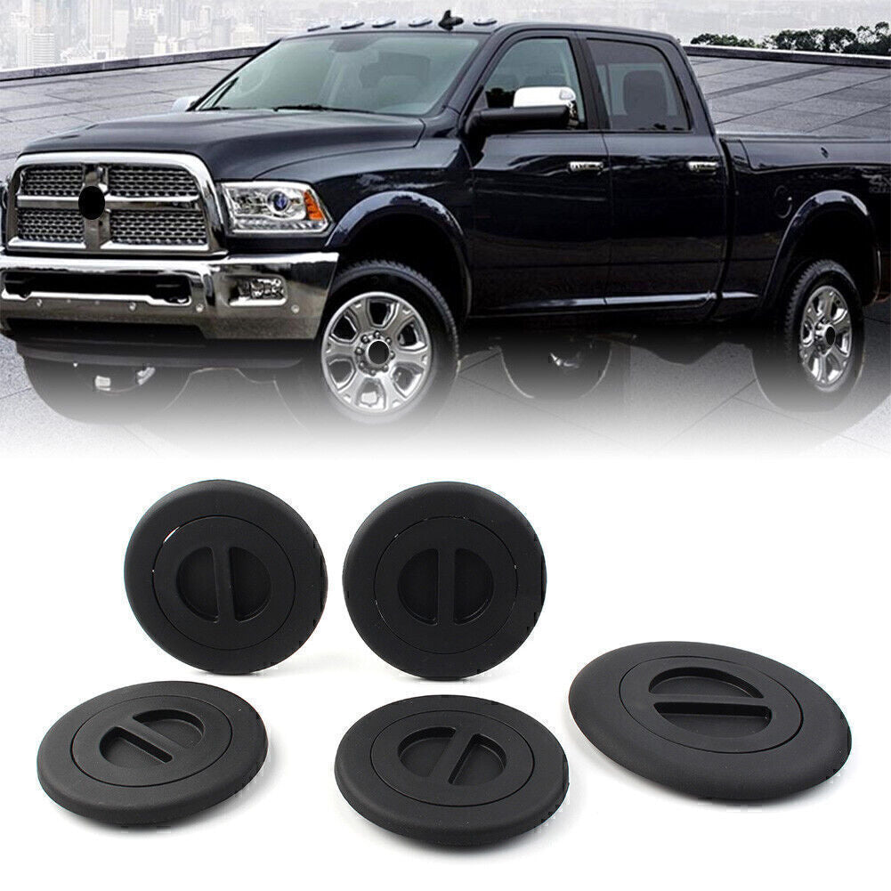 ya 5 8.7 For 2014-2019 for Ram 2500 3500 5th Wheel/Gooseneck Bed Plug Cover Kit 68225506AA