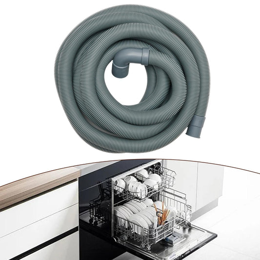 ya 26 Washing Machine Dishwasher Drain Hose Waste Pipe 4 Metre Extra Long PP NEW