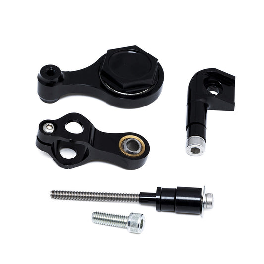 ya 1 7.13 Motorcycle Black CNC Steering Damper Bracket Mounting for Yamaha YZF R6 06-2011